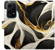 iSaprio Flip Case BlackGold Marble for Honor 200 Lite - Phone Cover