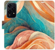 iSaprio Flip Case Blue and Orange for Honor 200 Lite - Phone Cover