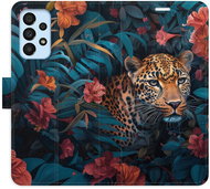 iSaprio Flip case Flower Jaguar 02 for Samsung Galaxy A33 5G - Phone Case