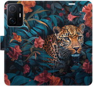 iSaprio Flip Case Flower Jaguar 02 for Xiaomi 11T / 11T Pro - Phone Case