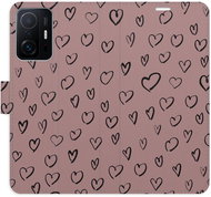 iSaprio Flip case Heart Dark 02 for Xiaomi 11T / 11T Pro - Phone Case
