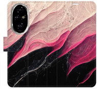 iSaprio Flip Case BlackPink Marble for Honor 200 Pro - Phone Cover