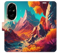 iSaprio Flip case Colorful Mountains for Honor 200 Pro - Phone Cover