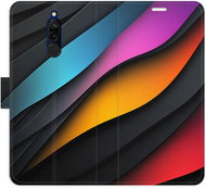iSaprio Flip case Color Waves for Xiaomi Redmi 8 - Phone Case
