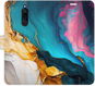 Pouzdro na mobil iSaprio Flip pouzdro Colourful Marble pro Xiaomi Redmi 8 - Pouzdro na mobil