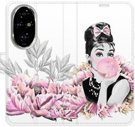 iSaprio Flip Case Girl with bubble for Honor 200 Pro - Phone Cover