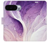 iSaprio Flip Case Purple Paint for Google Pixel 10 / 10 Pro - Phone Case