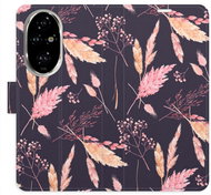 iSaprio Flip case Ornamental Flowers 02 for Honor 200 Pro - Phone Cover