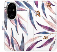 iSaprio Flip case Ornamental Leaves for Honor 200 Pro - Phone Cover