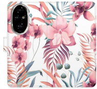 iSaprio Flip case Pink Flowers 02 for Honor 200 Pro - Phone Cover