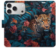 iSaprio Flip Case Flower Jaguar 02 for iPhone 17 Pro - Phone Case