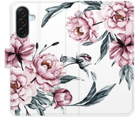 iSaprio Flip Case Pink Flowers for Samsung Galaxy A17 / A17 5G - Phone Case
