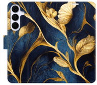 iSaprio Flip case GoldBlue for Samsung Galaxy S25 FE - Phone Case