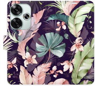 iSaprio Flip Case Flower Pattern 08 for Poco F6 - Phone Cover