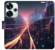 iSaprio Flip case Modern City for Poco F6 - Phone Cover