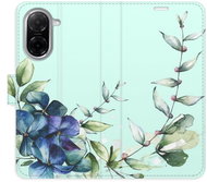 iSaprio Flip case Blue Flowers for Xiaomi Redmi A5 - Phone Case