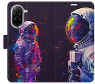 iSaprio Flip case Neon Astronaut 02 for Xiaomi Redmi A5 - Phone Case