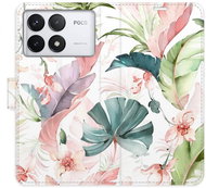 iSaprio Flip Case Flower Pattern 07 for Poco F6 Pro - Phone Cover