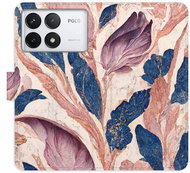 iSaprio Flip case Old Leaves 02 for Poco F6 Pro - Phone Cover