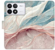 iSaprio Flip case Old Leaves 03 for Poco F6 Pro - Phone Cover