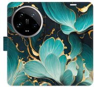 iSaprio Flip Case Blue Flowers 02 for Xiaomi 14 Ultra - Phone Cover