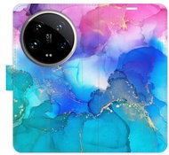 iSaprio Flip Case BluePink Paint for Xiaomi 14 Ultra - Phone Cover