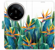 iSaprio Flip Case Exotic Flowers 02 for Xiaomi 14 Ultra - Phone Cover