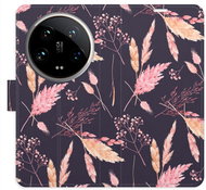 iSaprio Flip case Ornamental Flowers 02 for Xiaomi 14 Ultra - Phone Cover