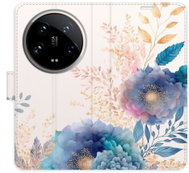 iSaprio Flip case Ornamental Flowers 03 for Xiaomi 14 Ultra - Phone Cover
