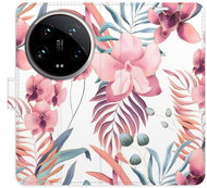 iSaprio Flip case Pink Flowers 02 for Xiaomi 14 Ultra - Phone Cover
