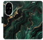 Pouzdro na mobil iSaprio Flip pouzdro Emerald 02 pro Honor 200 Pro - Pouzdro na mobil