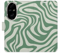 iSaprio Flip Case Zebra Green 02 for Honor 200 Pro - Phone Case