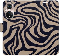 iSaprio Flip Case Zebra Black 02 for Honor 50 / Nova 9 - Phone Case