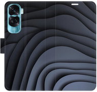 iSaprio Flip case Dark Waves for Honor 90 Lite 5G - Phone Case