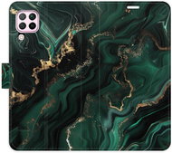 iSaprio Flip case Emerald 02 for Huawei P40 Lite - Phone Case