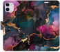 Pouzdro na mobil iSaprio Flip pouzdro Dark Marble pro iPhone 11 - Pouzdro na mobil