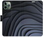 Pouzdro na mobil iSaprio Flip pouzdro Dark Waves pro iPhone 11 Pro - Pouzdro na mobil