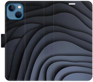 iSaprio Flip Case Dark Waves for iPhone 13 - Phone Case