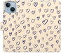 Pouzdro na mobil iSaprio Flip pouzdro Heart Light 02 pro iPhone 14 - Pouzdro na mobil