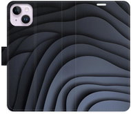 iSaprio Flip Case Dark Waves for iPhone 14 Plus - Phone Case