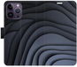 Pouzdro na mobil iSaprio Flip pouzdro Dark Waves pro iPhone 14 Pro Max - Pouzdro na mobil