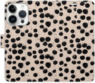 iSaprio Flip Case Dotted 02 for iPhone 15 Pro - Phone Case