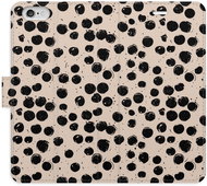 iSaprio Flip Case Dotted 02 for iPhone 6/6S - Phone Case