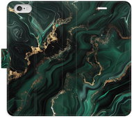 iSaprio Flip Case Emerald 02 for iPhone 6/6S - Phone Case