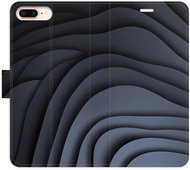 iSaprio Flip Case Dark Waves for iPhone 7 Plus - Phone Case