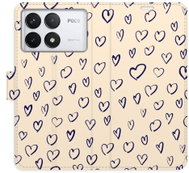 iSaprio Flip case Heart Light 02 for Poco F6 Pro - Phone Case