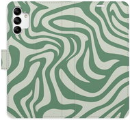 iSaprio Flip Case Zebra Green 02 for Samsung Galaxy A04s - Phone Case