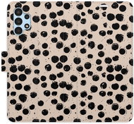 iSaprio Flip Case Dotted 02 for Samsung Galaxy A13 / A13 5G - Phone Case