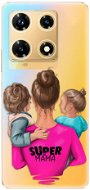 Phone Cover iSaprio Super Mama - Boy and Girl - Infinix Note 30 PRO - Kryt na mobil