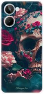 Phone Cover iSaprio Skull in Roses - Realme 10 - Kryt na mobil